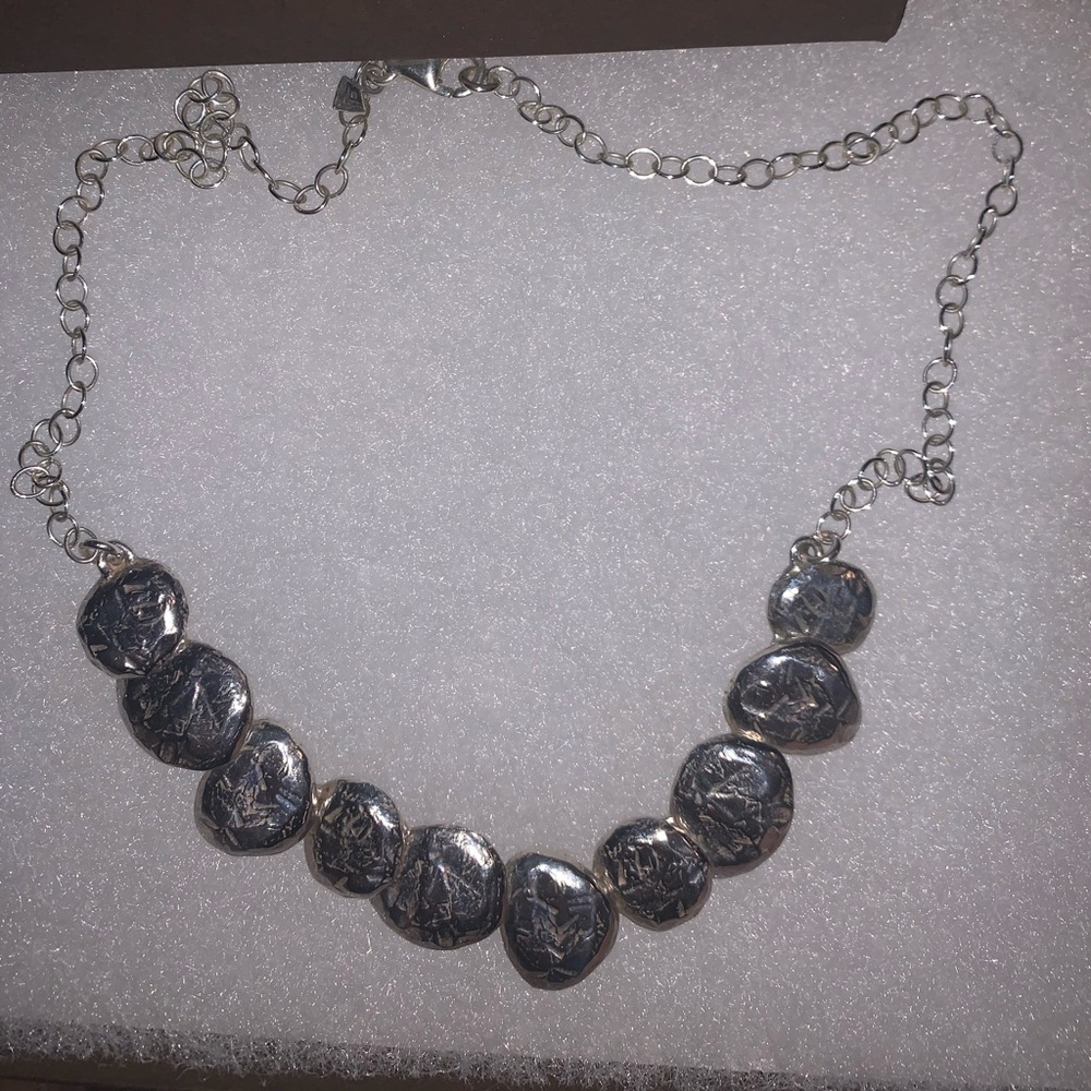 Silpada sterling silver disc necklace